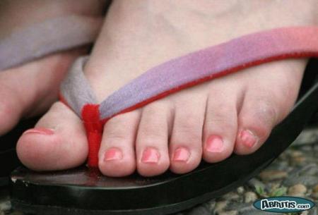 va falloir �largir la tong je pense......